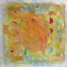 SUL MARGINE I RICORDI 2009 tecnica mista su tela 80x80 cm