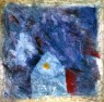BUFERA  1995  CM 60X60 tecnica mista su tela  Collezione privata Rovereto, Italia