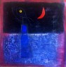 VADO A PRENDERE LE STELLE, 2019 tecnica mista su tela 50x50 cm Collezione privata USA