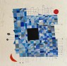 LA FINESTRA SULLA LAGUNA 2026 tecnica mista su tela 80x80 cm