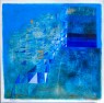 BREZZA SUL MARE 2017 tecnica mista su tela 80x80 cm