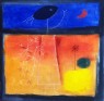 VOLEVA QUALCOSA DA SOGNARE 2023 tecnica mista su tela 50x50 cm
