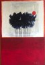 HERE COMES THE SUN 2021 tecnica mista su tela 100x70 cm collezione privata Vienna