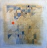 BETTER WORLD 2020 tecnica mista su tela 50x50 cm Collezione privata Verona