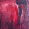 OLTRE IL MARGINE 2026 tecnica mista su tela 50x50 cm