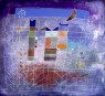 FRAMMENTI D'AMORE 2014 tecnica mista su tela 80x80 cm Colezione privata USA