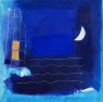 LA NOTTE SOSPESA 2026 Tecnica mista su tela 50x50 cm