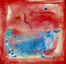 UCCELLO D’ACQUA  2008  CM 80X80 Tecnica mista su tela  Collezione privata Verona