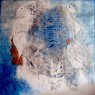 DICHIARAZIONE D'AMORE 2009 CM 115X115 tecnica mista su tela-Collezione privata San Francisco